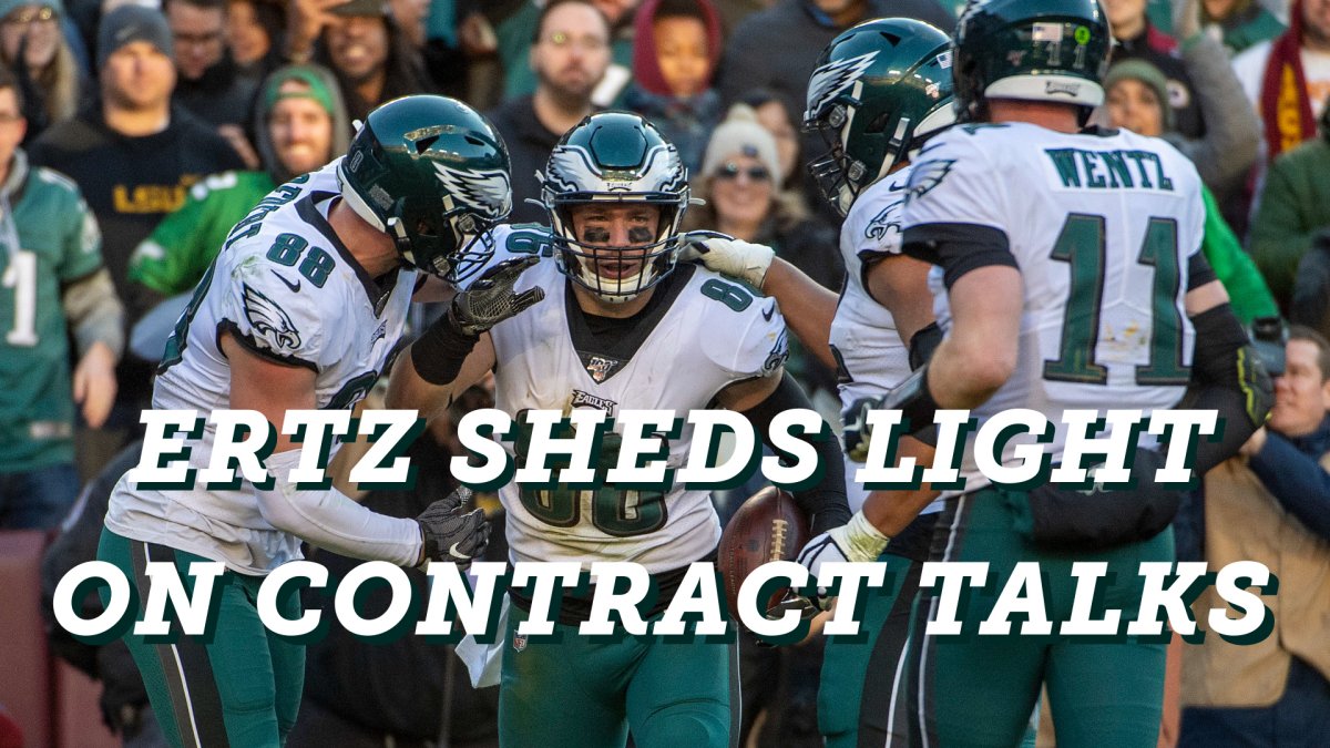 Zach Ertz and Eagles GM Howie Roseman reportedly had 'airing of