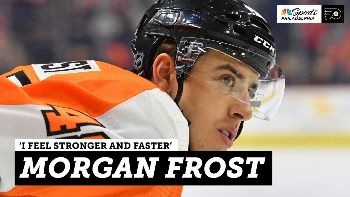 Morgan Frost Says He's 'Learning From One Of The Best Centers In