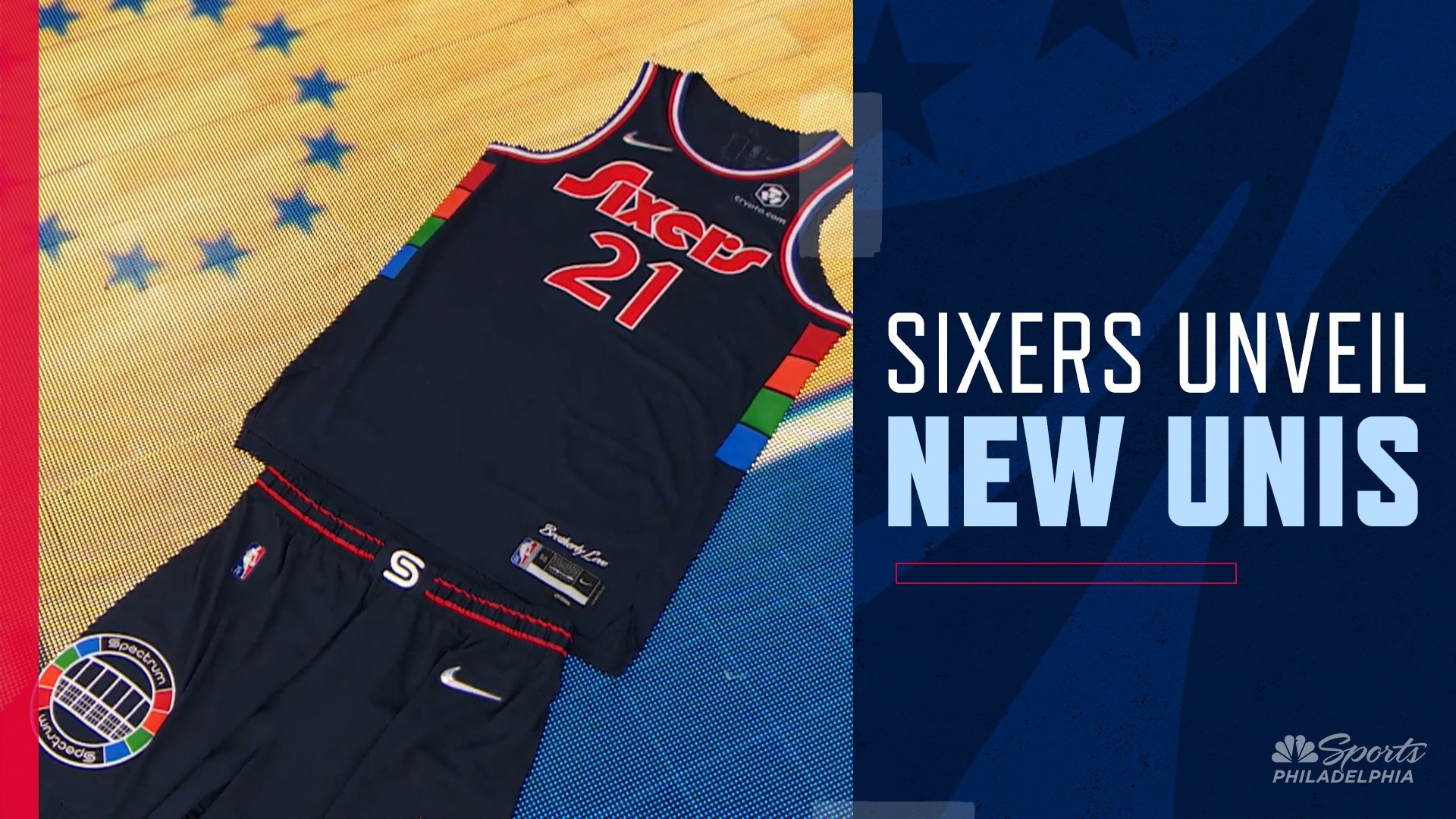 Sixers Officially Unveil New City Edition Uniforms Philadelphia - Sol ...