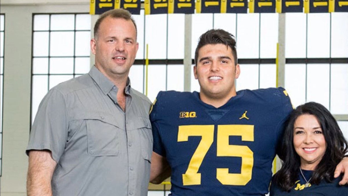 Jon Runyan Jr. is making his 1st career start against his Dad’s former