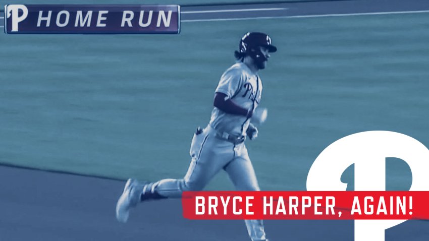 The back is FINE! Another oppo-taco home run for Bryce Harper