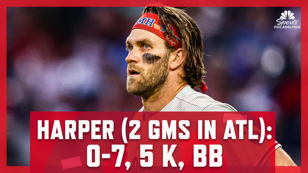 Did Bryce Harper lose the MVP in the last two games in Atlanta? – NBC
