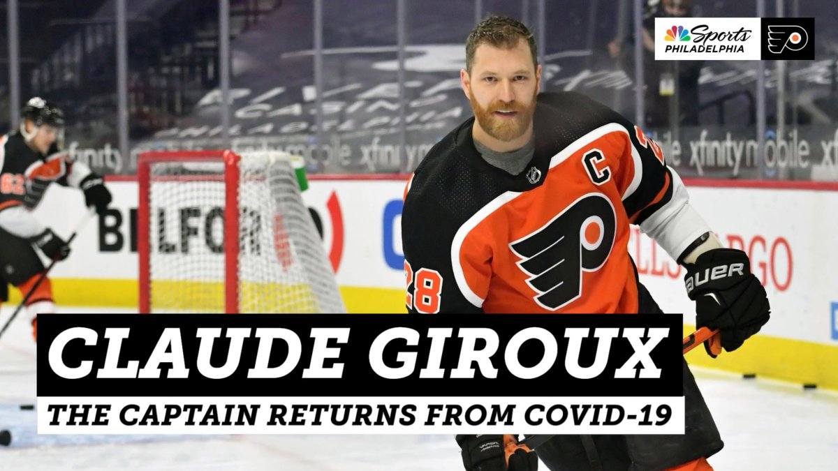 Flyers captain Claude Giroux, wife Ryanne, welcome first child
