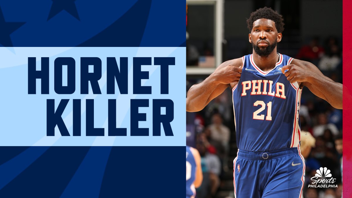 76ers Hornets Joel Embiid Scores 6 Of Teams 8 Points In Overtime Nbc Sports Philadelphia