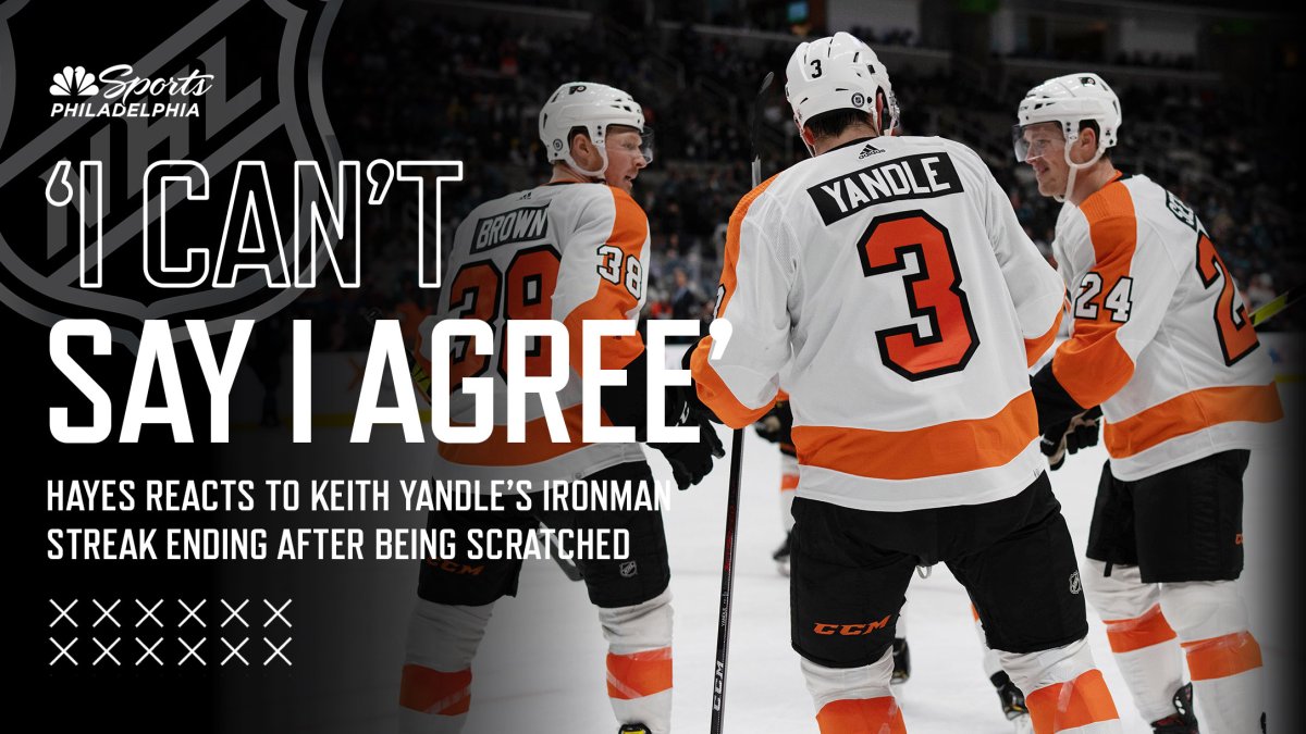 Inside Flyers' decision to sit Keith Yandle, as team's future
