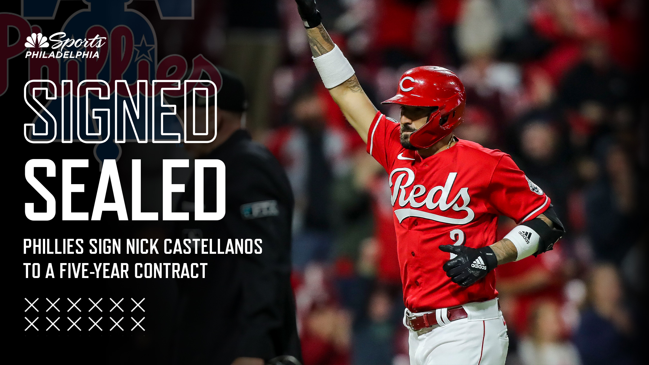 Reds Sign Free Agent Castellanos; Agrees To 4-Year Contract