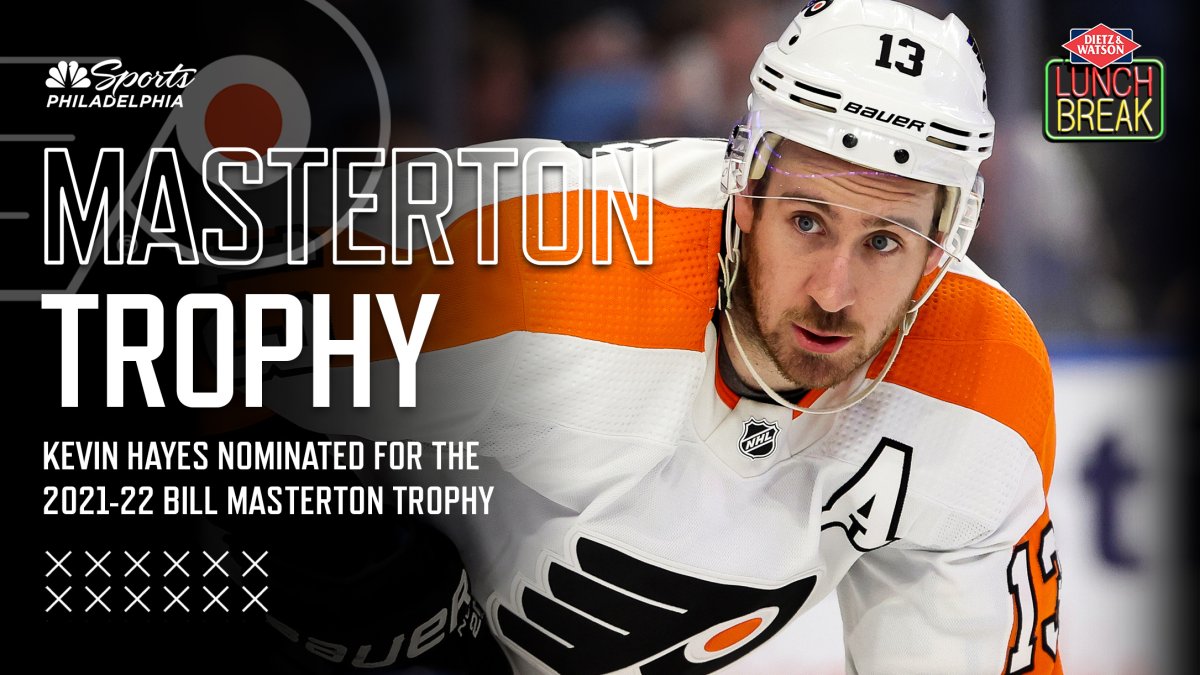 Staal nominated for Masterton Trophy