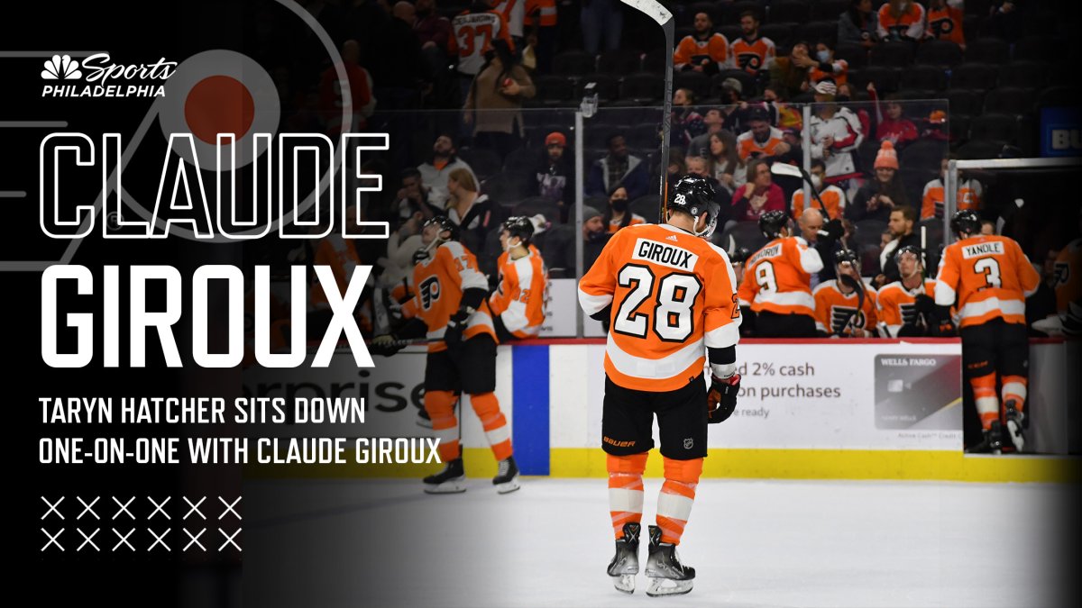 Taryn Hatcher sits down one-on-one with Flyers' Claude Giroux to discuss  the upcoming trade deadline 