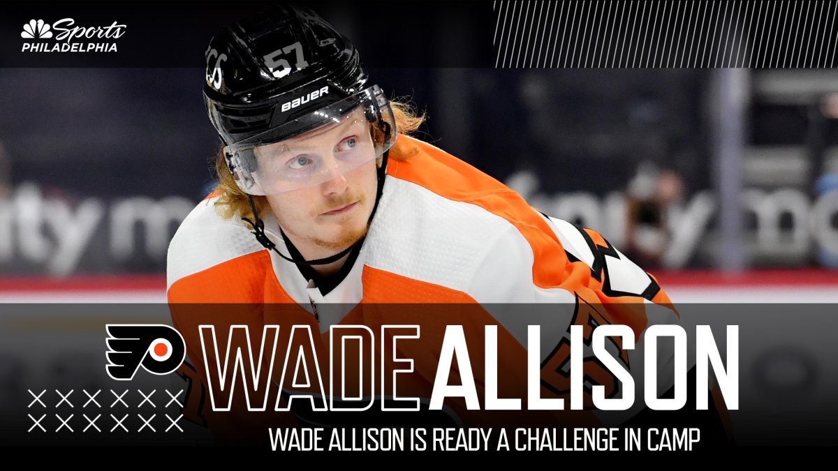 Flyers forward Wade Allison trying to stay healthy