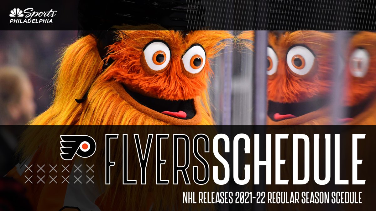 Philadelphia Flyers schedule 2021-22: Key dates, matchups as NHL returns to  82-game season – NBC Sports Philadelphia