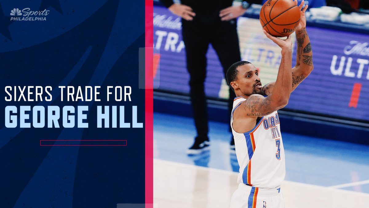 76ers acquire George Hill in 3-team trade with Thunder, Knicks