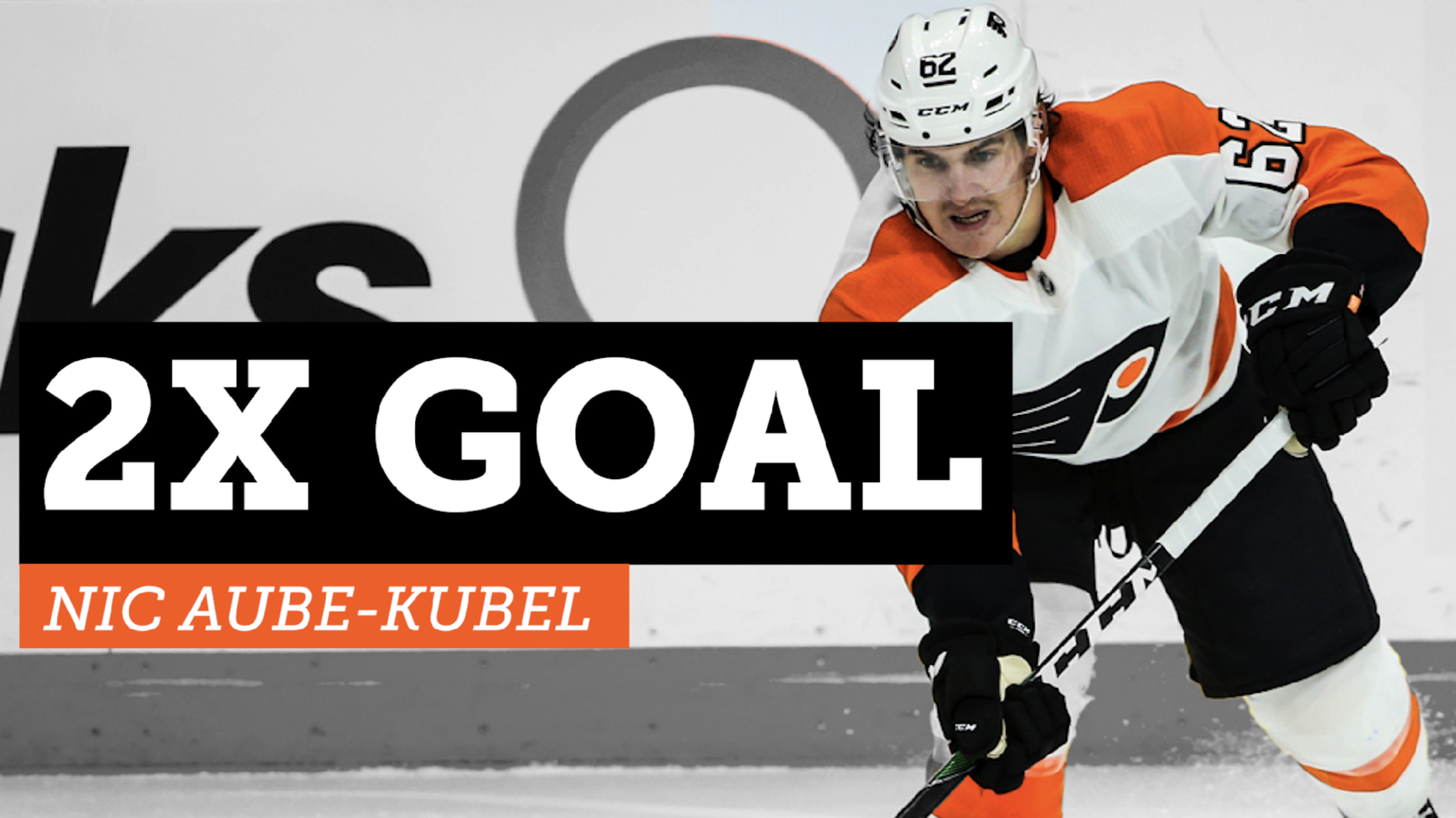 Flyers Nation on X: Nicolas Aube-Kubel falls while carrying the