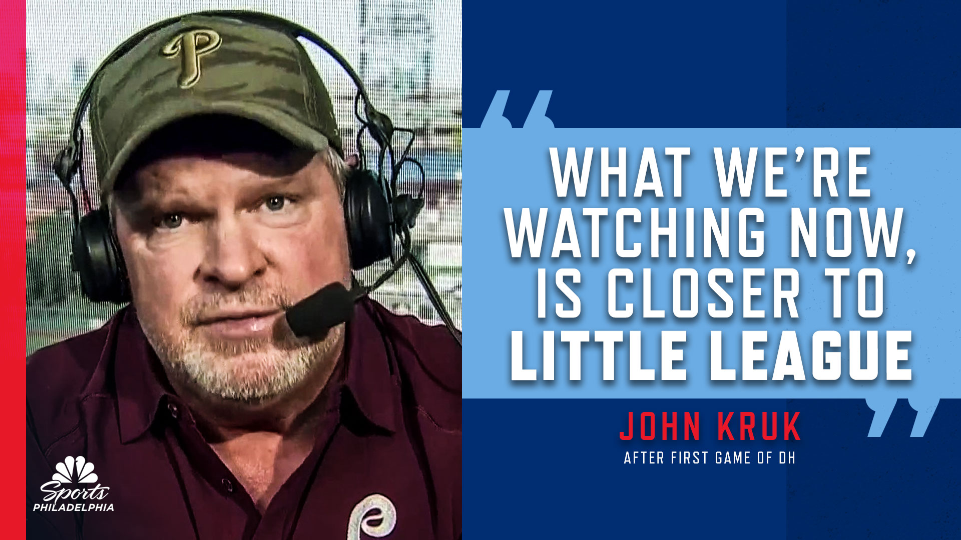 This is not a playoff team' — John Kruk after game 1 loss – NBC Sports  Philadelphia