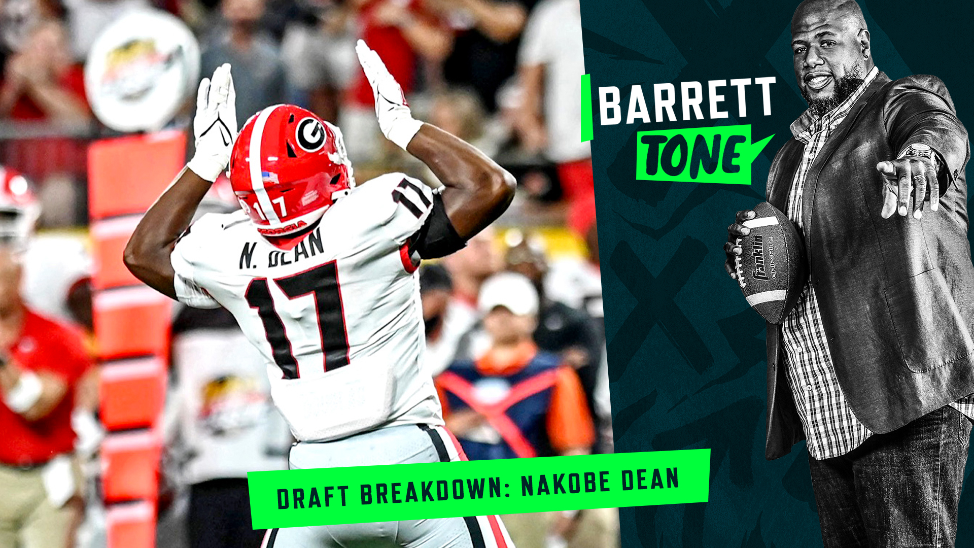 Barrett Tone: Nakobe Dean draft breakdown – NBC Sports Philadelphia
