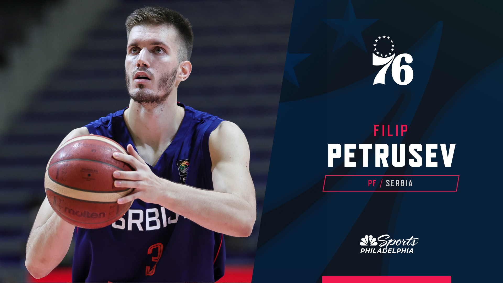 Philadelphia 76ers second-round pick Filip Petrusev signs one-year